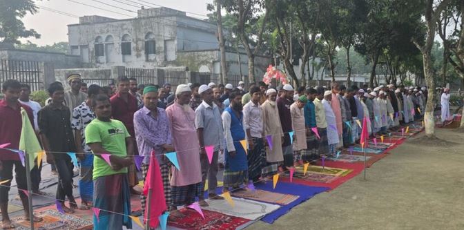 জেলা কারাগারে কারাবন্দিদের আনন্দঘন পরিবেশে ঈদ উদযাপন
