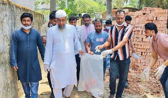 পরিষ্কার-পরিচ্ছন্নতা অভিযান ও গণসচেতনতা বিএনপি ও অঙ্গসংগঠনের কর্মসূচি পালন